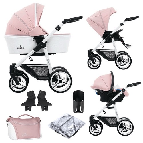 Venicci rose gold pram - venicci,