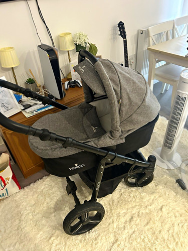 Venicci grey black single - grey/black,